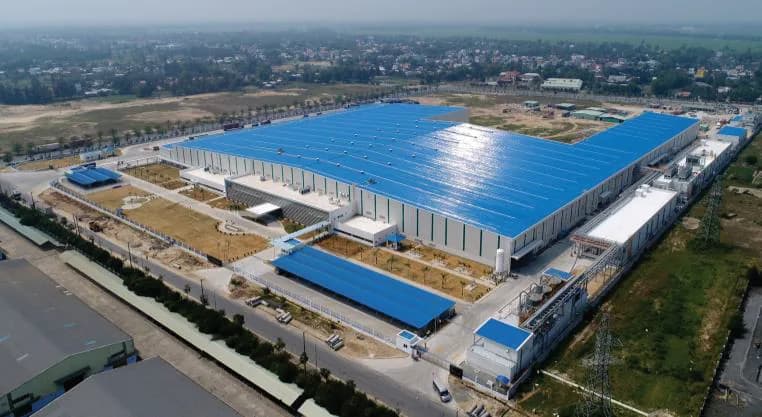 Toàn cảnh nhà máy Suntory PepsiCo tại Quảng Nam