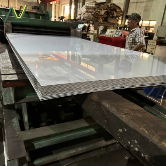 Tấm Inox 304/2B/PVC 0.5-3.0 x 1220 x 2440 