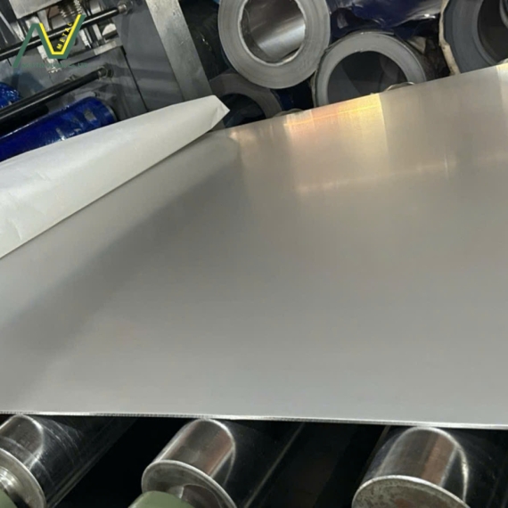 Tấm inox 304/2B/PVC 4.0-5.0-6.0 x 1500 x 3000/Quy cách yêu cầu